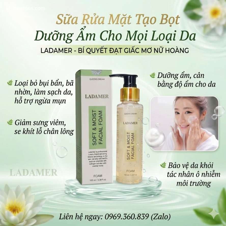 sua-rua-mat-sua-rua-mat-ladamer-soft-moist-facial-foam-sach-sau-giam-nhon-mun-sang-da-100ml-7815